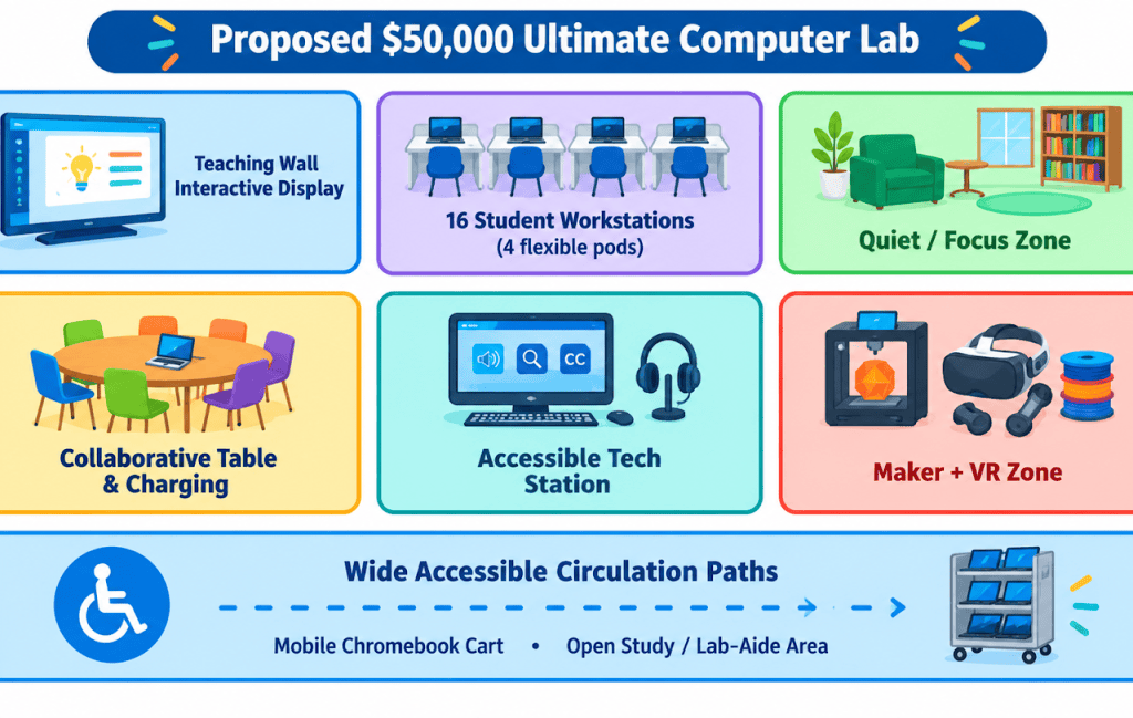 From Rows of Desktops to a Lab Students Will Use